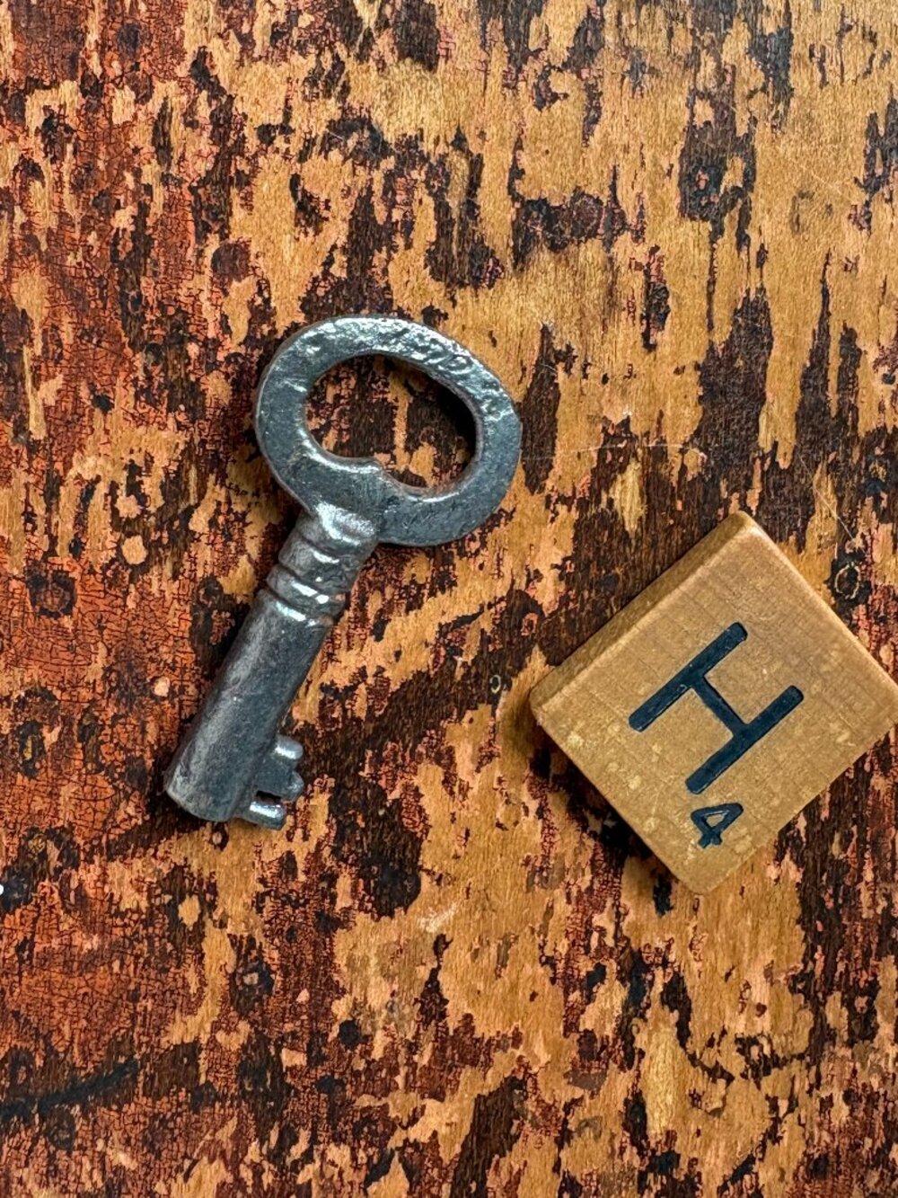 vintage antique key